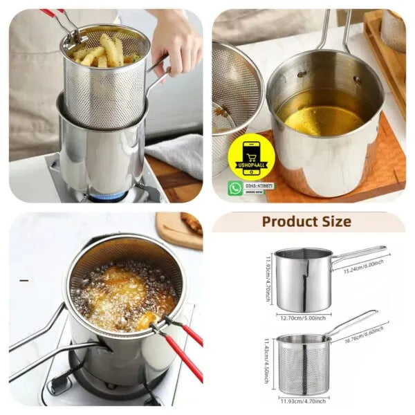 Stainless Steel Flour Cup Sifter Strainer