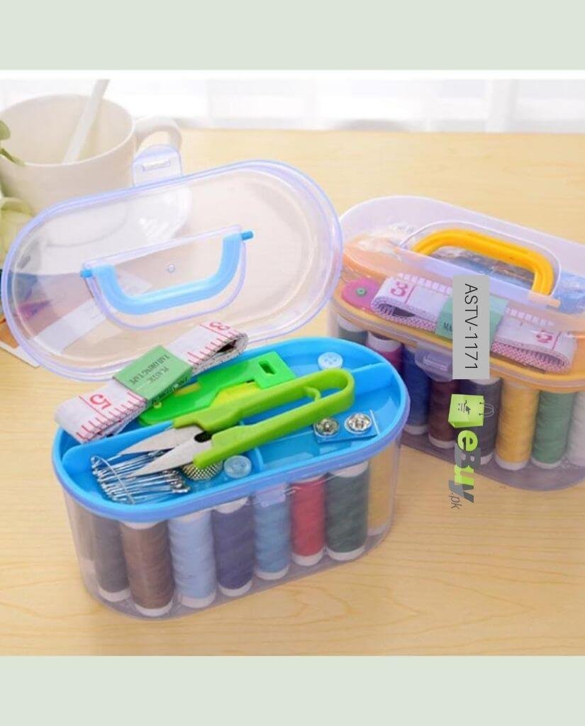 SEWING KIT TOOL STORAGE BOX