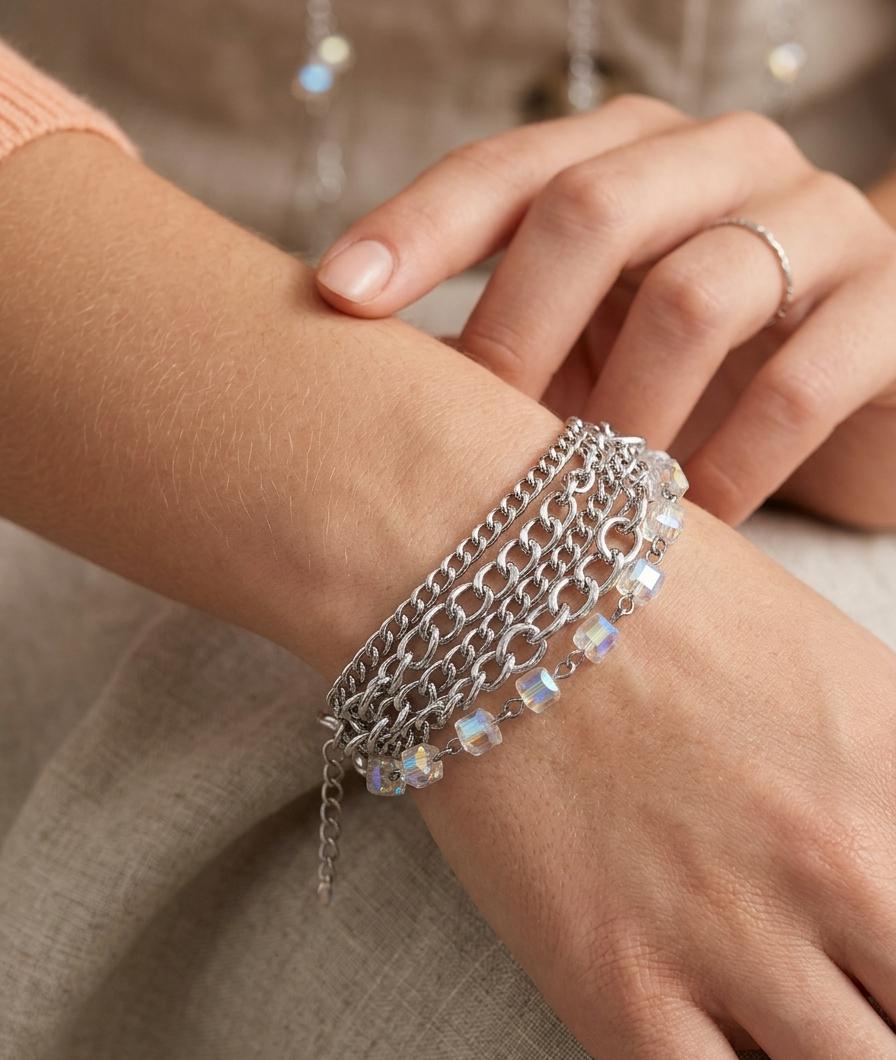 White color bracelet for girls