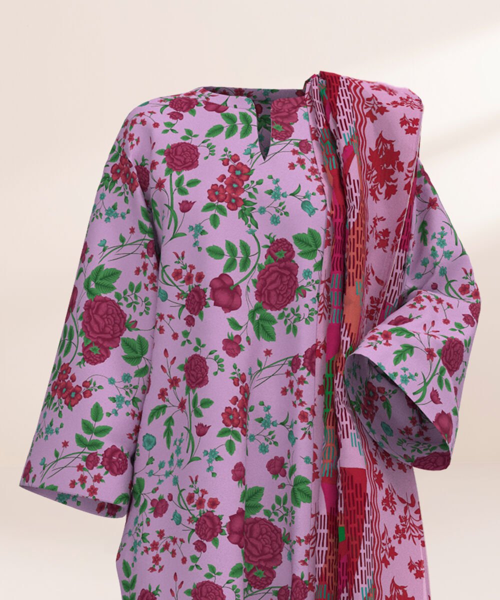 Sapphire original  3 Piece - Printed Lawn Suit