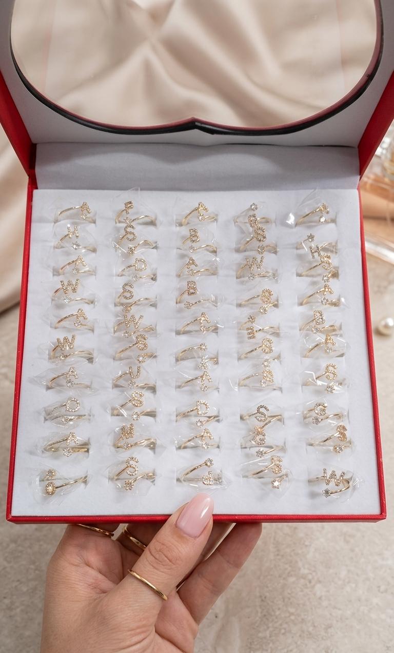 adjustable alphabet rings