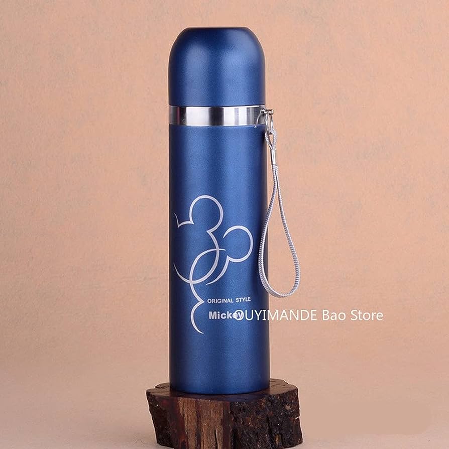 500ml Mickey Mouse Stainless Steel Vacuum Flask Water Bottle